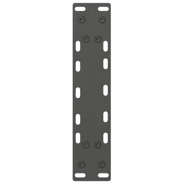 Soffbordsben antracit 2 st 28x(42-43) cm stål