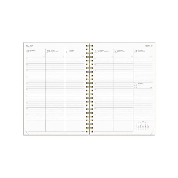 Kalender Study Story A5 blomma 26/27