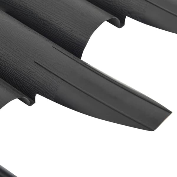 Rabattkanter 36 st antracit 10 mm PP