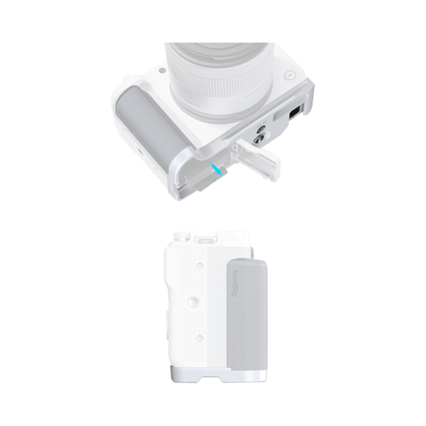SmallRig 5430 L-Shaped Mount Plate with Handle for Canon EOS R50 V White