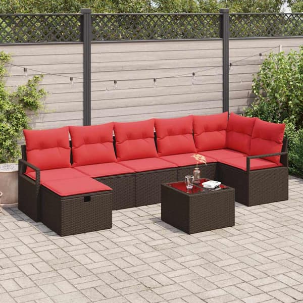 Soffset med kudde 5 pcs konstrotting