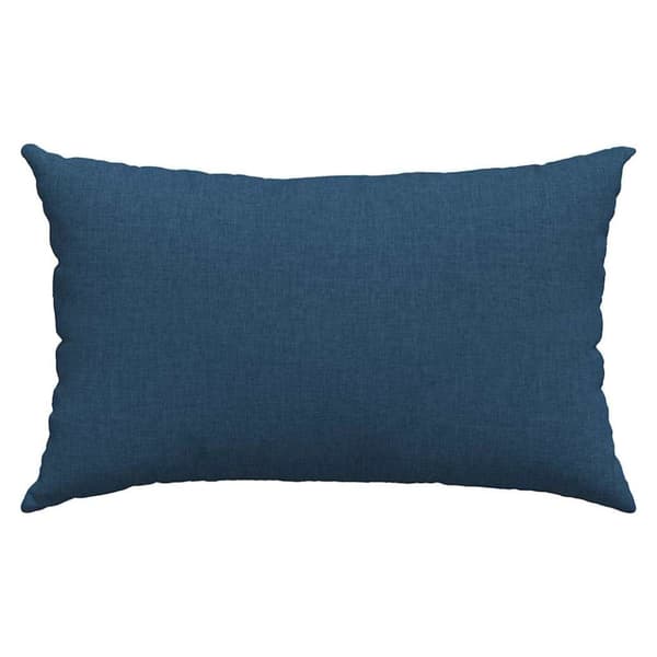 Sofakuddar 2 pcs Blå 50 x 30 cm tyg