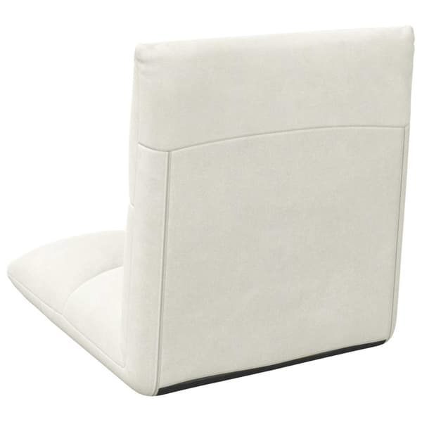 Golvstol Kräm 50 x 61 x 57 cm Sammet