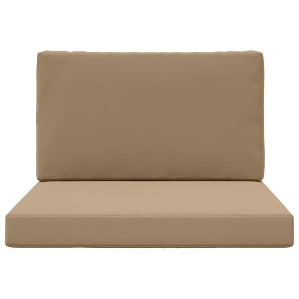 Utomhus Soffa Kudde 2 pcs Taupe Polyester