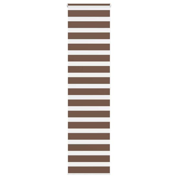 Plisserad persienn ljusgrå 65x200cm tyg bredd 64,4cm polyester