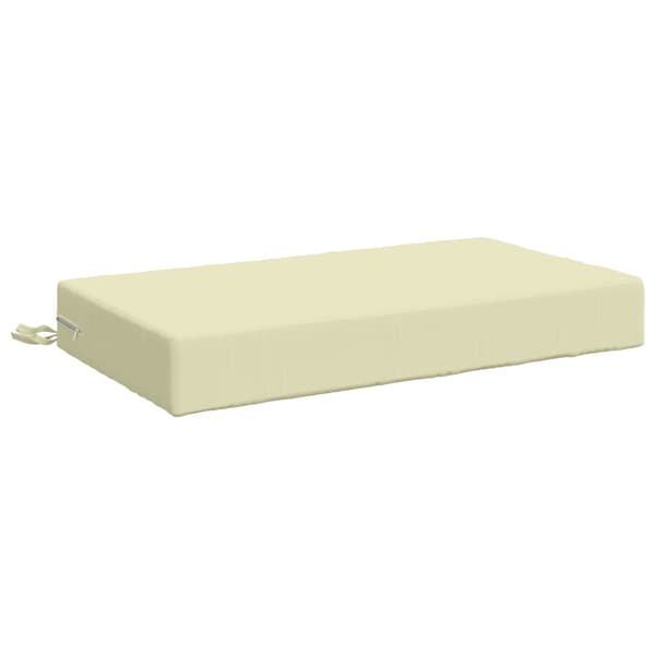 Sittkudde SOEST 100% Polyester Gräddvit 70 x 40 x 10 cm