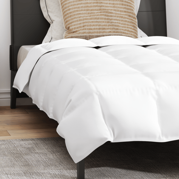 Sommar Duvet med kudde 2 pcs Vit Dunfjäder