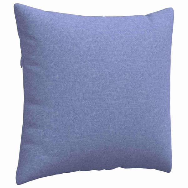 Sofakuddar 2 pcs Jeansblå 45 x 45 cm tyg