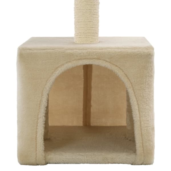 Klösträd med sisalpelare 55 cm beige