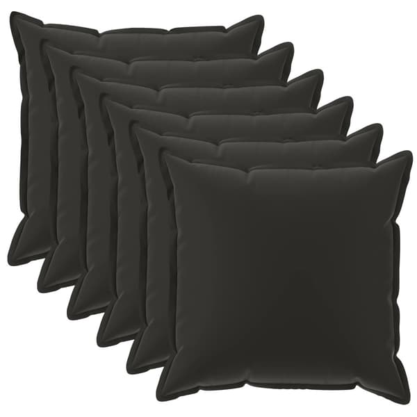 Kuddöverdrag 6 st HOUTEN Flerfärgsdesign 40 x 40 cm Polyester
