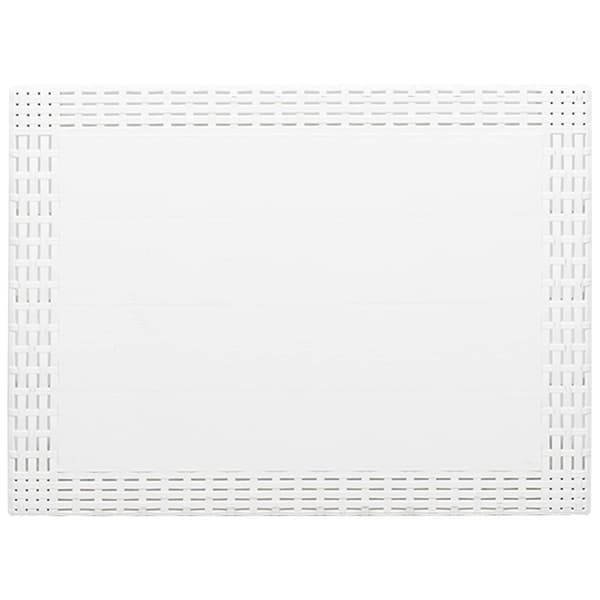 Lounge-set med kudde 3 pcs Vit PP