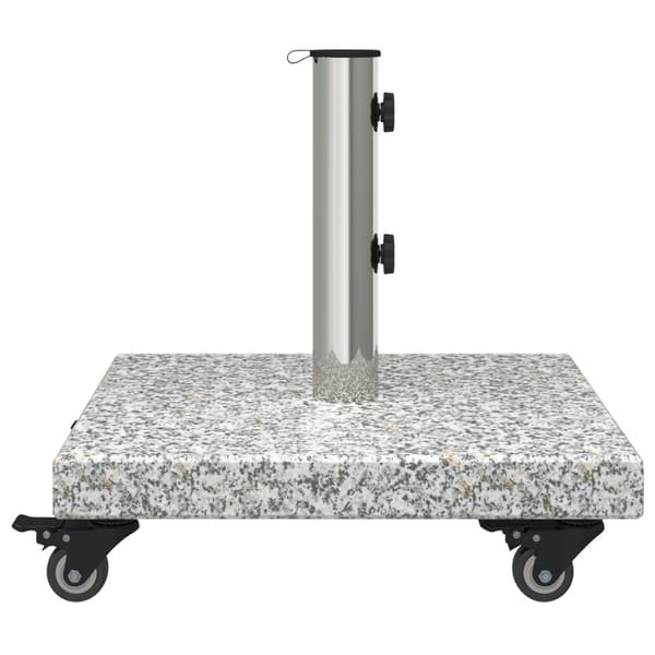 Parasollfot Grå 45 x 45 x 45 cm Granit