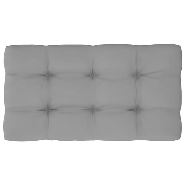 Mittensektion till pallsoffa vit impregnerad furu