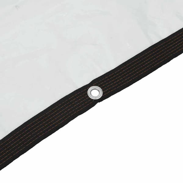 Växtskydd med öljetter 2x8 m polyeten