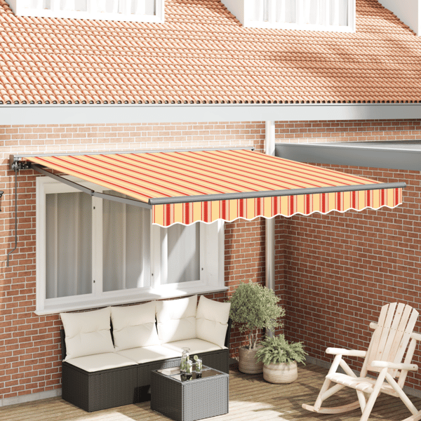 Markisram Flerfärgsdesign 300 x 250 cm