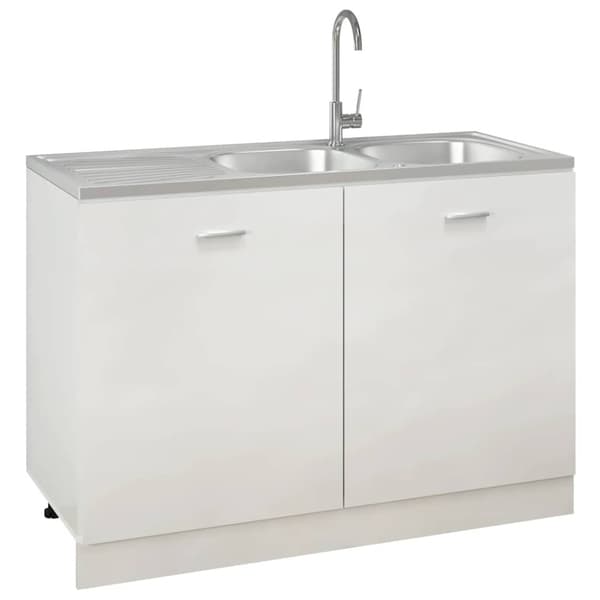 Dubbla diskhoar silver 1200x500x155 mm rostfritt stål