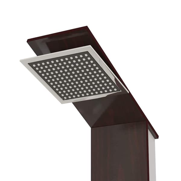 Duschpanelsystem glas brun