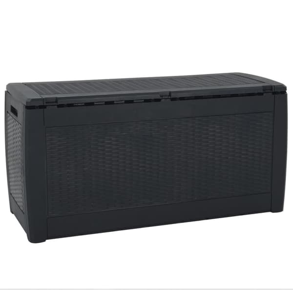 Dynbox antracit 119x48x60 cm polypropen