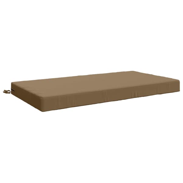 Sittkudde SOEST 100% Polyester Taupe 120 x 80 x 10 cm