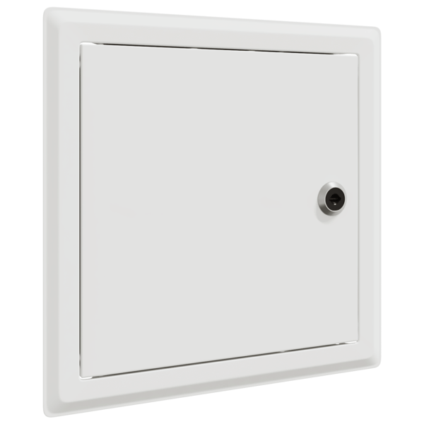 Åtkomstpanel 2 pcs Vit 23 x 23 x 3 cm Stål