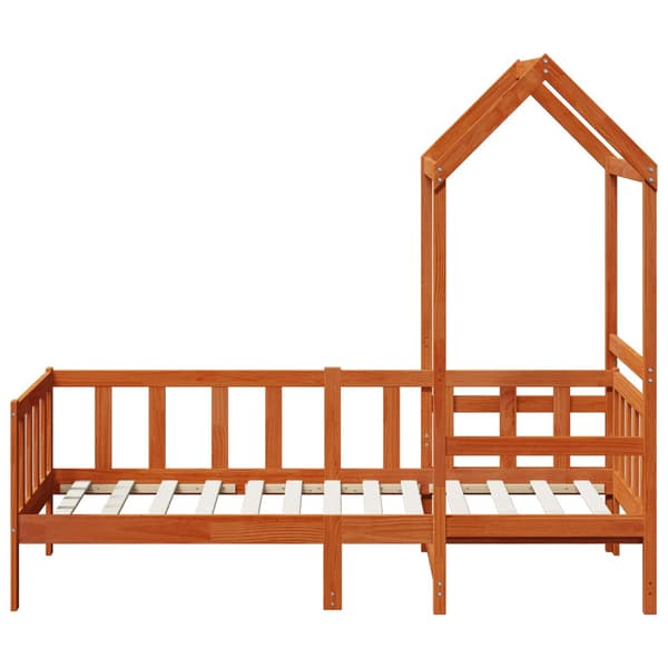 Dagbädd Set 2 pcs Vaxbrun Massiv furu
