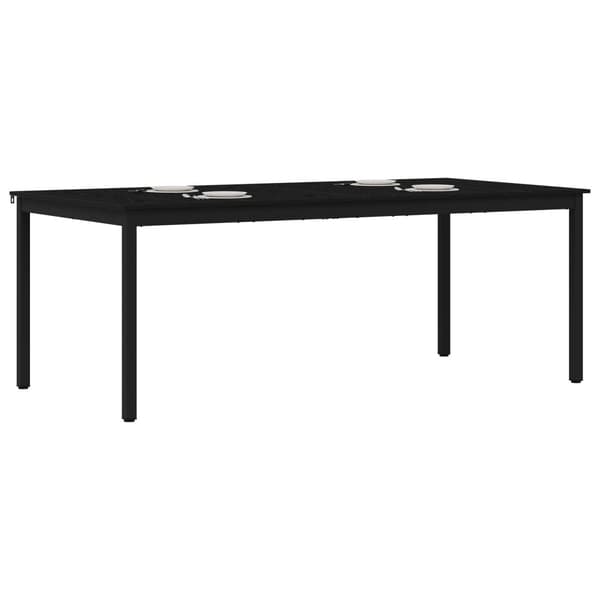 Matbord 200 x 100 x 75 cm Konstruerat trä Rektangulär