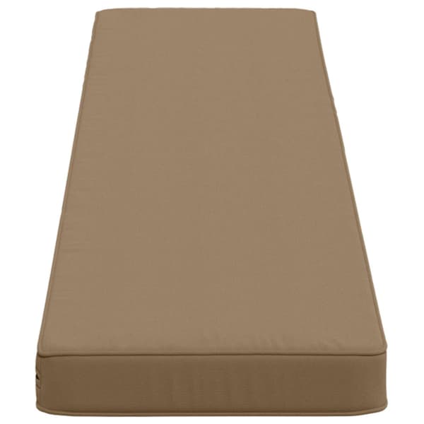2-delade Bänk Kuddar VUGHT 2 st 100% Polyester Taupe