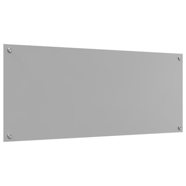 Köksskydd Ljusgrå 120 x 50 cm härdat glas
