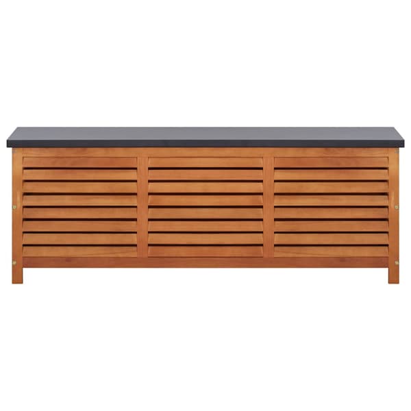 Dynbox 150x50x55 cm massivt eukalyptusträ