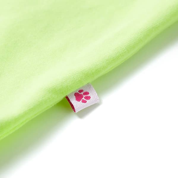 T-shirt för barn neongul 116