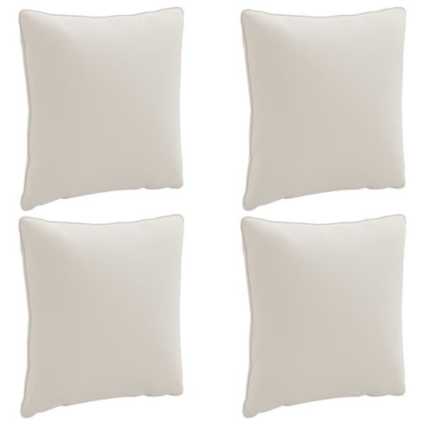 4-delad ryggkudde PUTTEN 4 st 100% Polyester Vit