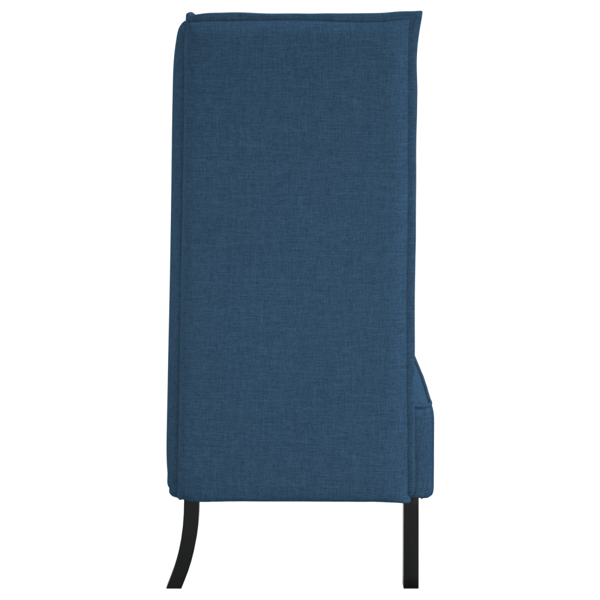 Hög Ryggsoffa 101cm Blå tyg