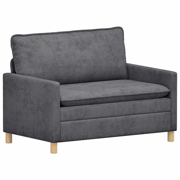 Soffset 2 pcs Mörkgrå Polyester