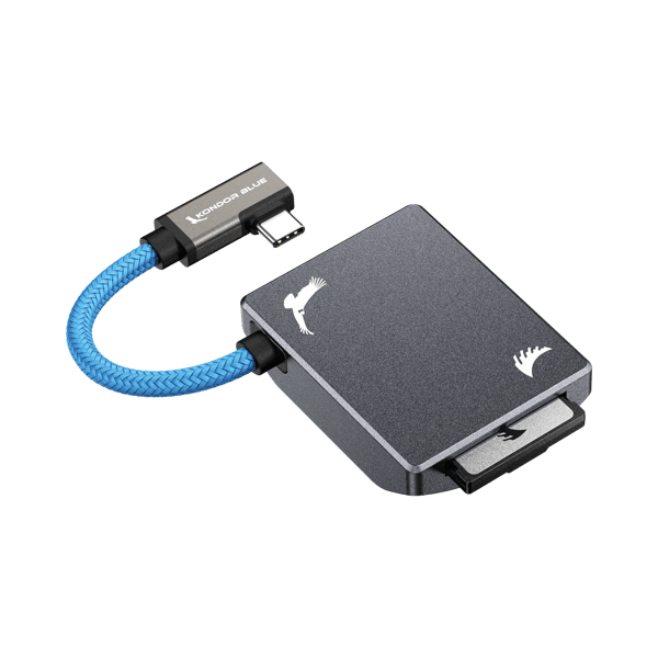 Angelbird Kondor Blue CFexpress B Recording Module (MagSafe Compatible External) Space Gray