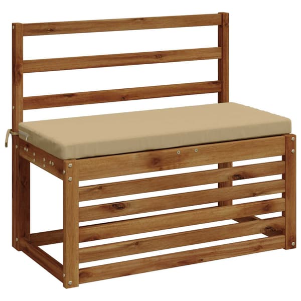 2-delade Bänk Kuddar SOEST 2 st 100% Polyester Beige