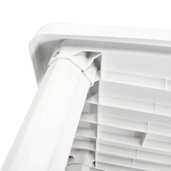 Trädgårdsbord vit 101x68x72 cm plast