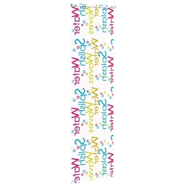 Rullgardin för dusch 80x240 cm tyg bredd 76 cm