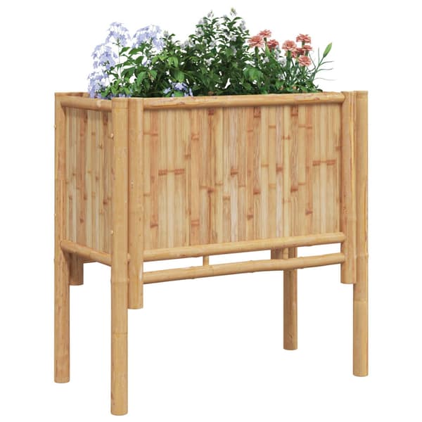 Höjd bädd Brun 70 x 35 x 70 cm Bambu