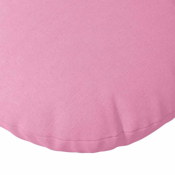 Sittkuddar 2 pcs Rosa Ø80 x 29 cm tyg