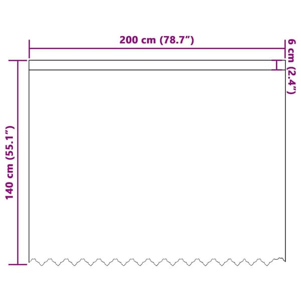 Spetsgardin med gardiner Blommor Vit 140 x 200 cm Polyester