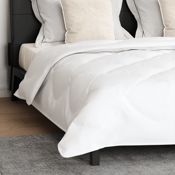 Sommar Duvet med kudde 3 pcs Vit Mikrofiber