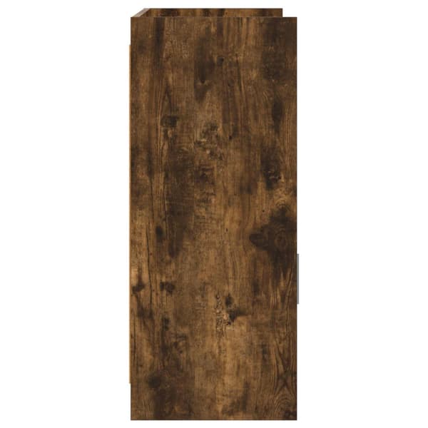 Sideboard Rökt ek 98,5 x 33 x 80 cm Konstruerat trä
