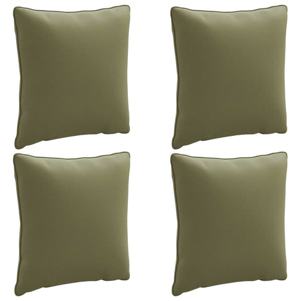 4-delad ryggkudde PUTTEN 4 st 100% Polyester Olivgrön