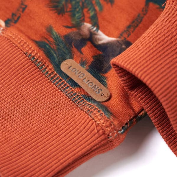 Barntröja ljusorange 128