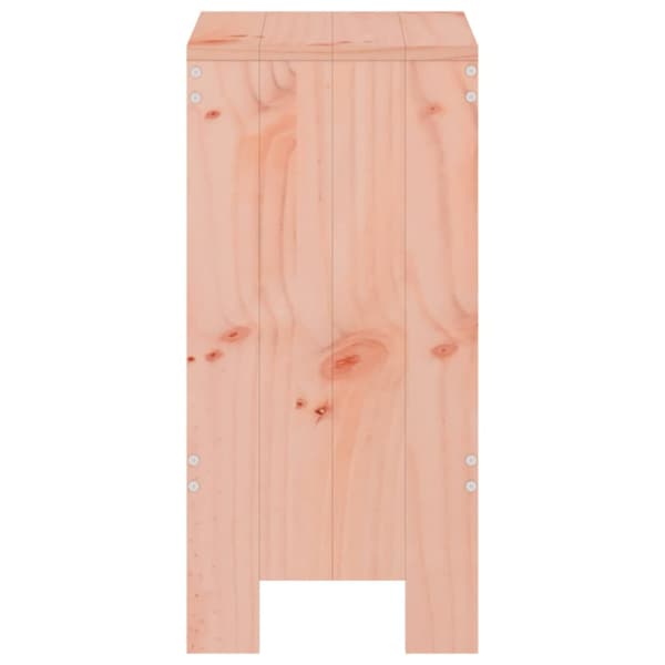 Barstolar 2 st 40x36x75 cm massiv douglasträ