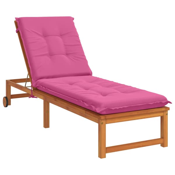 Solstol Kudde GEMERT 100% Polyester Rosa 190 x 50 x 9 cm