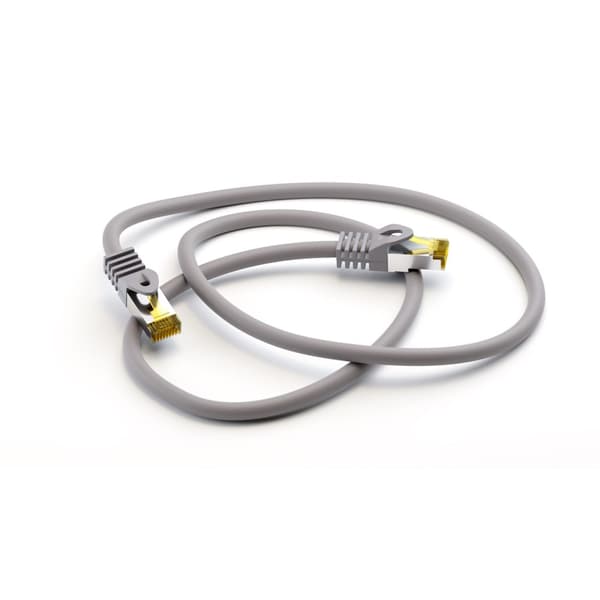 goobay patch-kabel - 10 m - grå