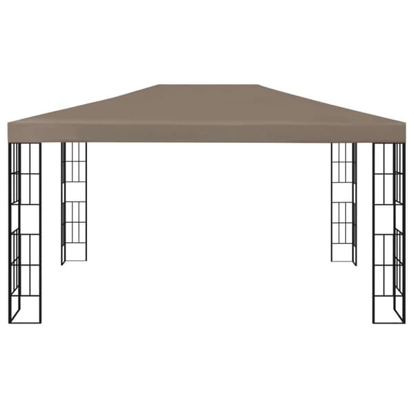 Paviljong 4x3 m taupe