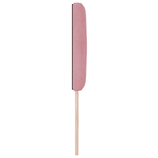 LED huvuddyna Rosa 80 cm Sammet