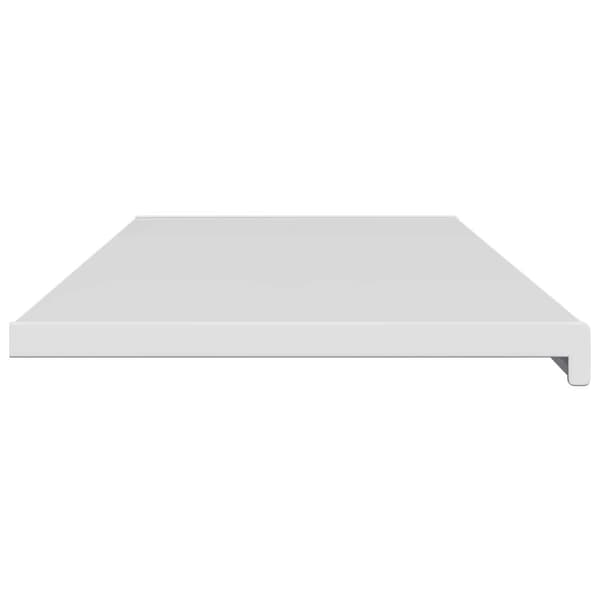 Fönsterbräda Vit 120 x 45 x 4,5 cm PVC